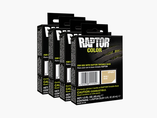 RAPTOR-ral festett gépjárművek