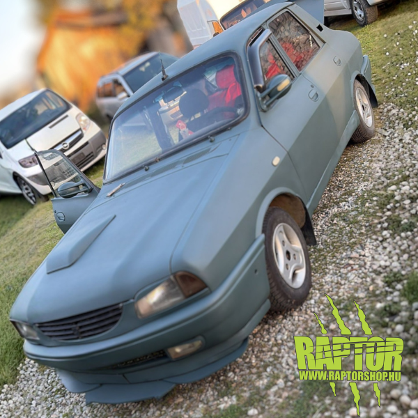 Raptor karcálló védőbevonat és platófesték szinezett – RAL 7026 szürke – U-POL 4 L+ajándék standard RAPTOR festőpisztoly
